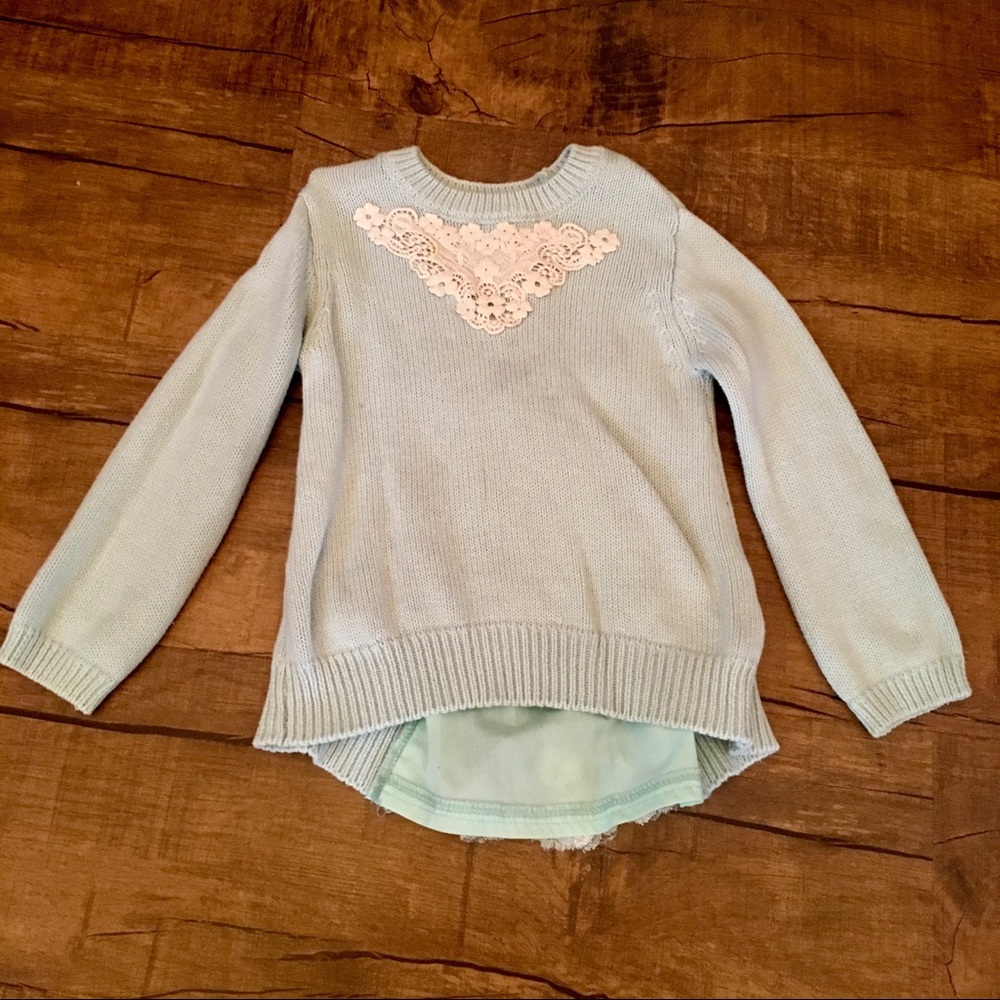 Ice Blue Child’s boutique sweater